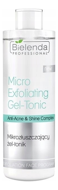 

Микроотшелушивающий гель-тоник для лица Anti-Acne & Shine Complex Micro Exfoliating Gel-Tonic 200мл