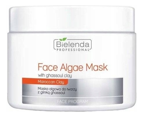Альгинатная маска для лица с глиной Face Program Face Algae Mask Maroccan Glay 190г охлаждающая альгинатная маска для лица face program cooling face algae mask маска 190г