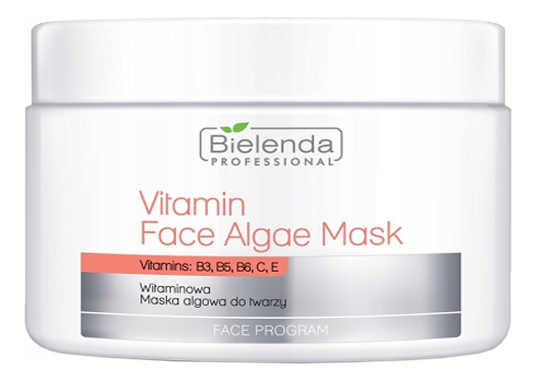 Витаминная альгинатная маска для лица Face Program Vitamin Face Algae Mask: Маска 190г охлаждающая альгинатная маска для лица face program cooling face algae mask маска 190г