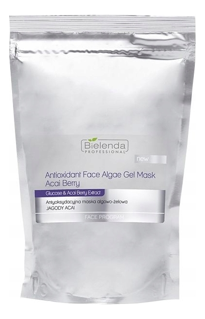 

Антиоксидантная альгинатная маска для лица c ягодами Асаи Antioxidant Face Algae Gel Mask Acai Berry: Маска 190г (запасной блок), Антиоксидантная альгинатная маска для лица c ягодами Асаи Antioxidant Face Algae Gel Mask Acai Berry