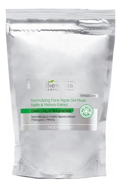 

Нормализирующая гелевая альгинатная маска для лица Face Program Normalizing Face Algae Gel Mask Nettle & Melissa Exract: Маска 200г, Нормализирующая гелевая альгинатная маска для лица Face Program Normalizing Face Algae Gel Mask Nettle & Melissa Exract