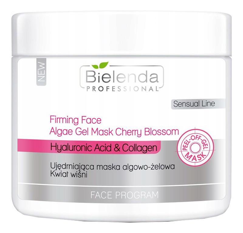

Подтягивающая гелевая альгинатная маска для лица Face Program Firming Face Algae Gel Mask Cherry Blossom: Маска 200г, Подтягивающая гелевая альгинатная маска для лица Face Program Firming Face Algae Gel Mask Cherry Blossom