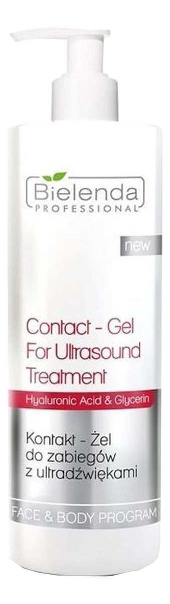 

Контакт-гель для ультразвуковых процедур Face & Body Program Contact-Gel For Ultrasound Treatment 500мл