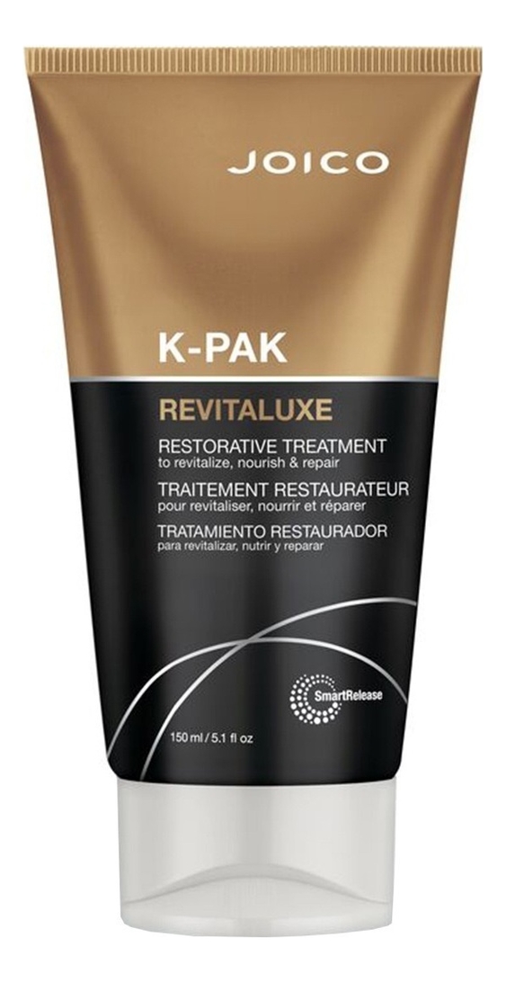 

Реконструирующая био-маска для волос K-Pak Revitaluxe Restorative Treatment To Revitalize Nourish And Repair: Маска 150мл, Реконструирующая био-маска для волос K-Pak Revitaluxe Restorative Treatment To Revitalize Nourish And Repair