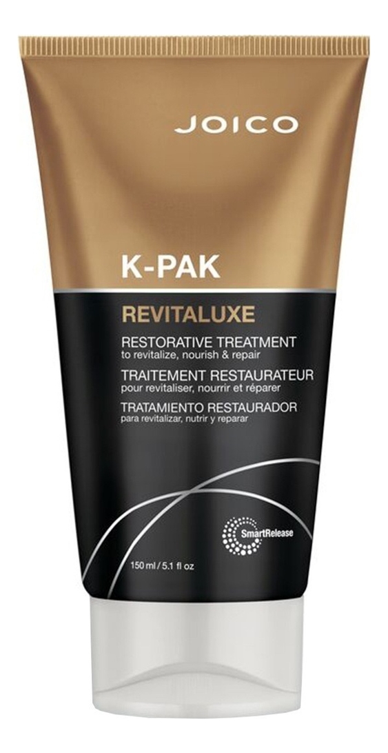 Реконструирующая био-маска для волос K-Pak Revitaluxe Restorative Treatment To Revitalize Nourish And Repair: Маска 150мл