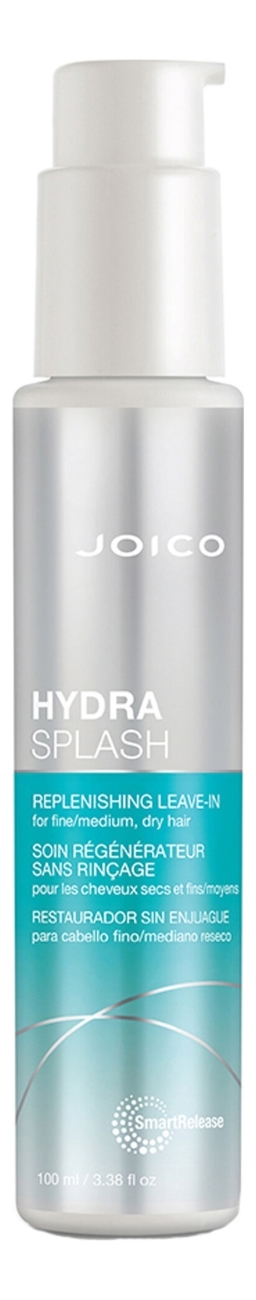 Восполняющий влагу крем для волос Hydra Splash Replenishing Leave-In For Fine Medium Dry Hair 100мл