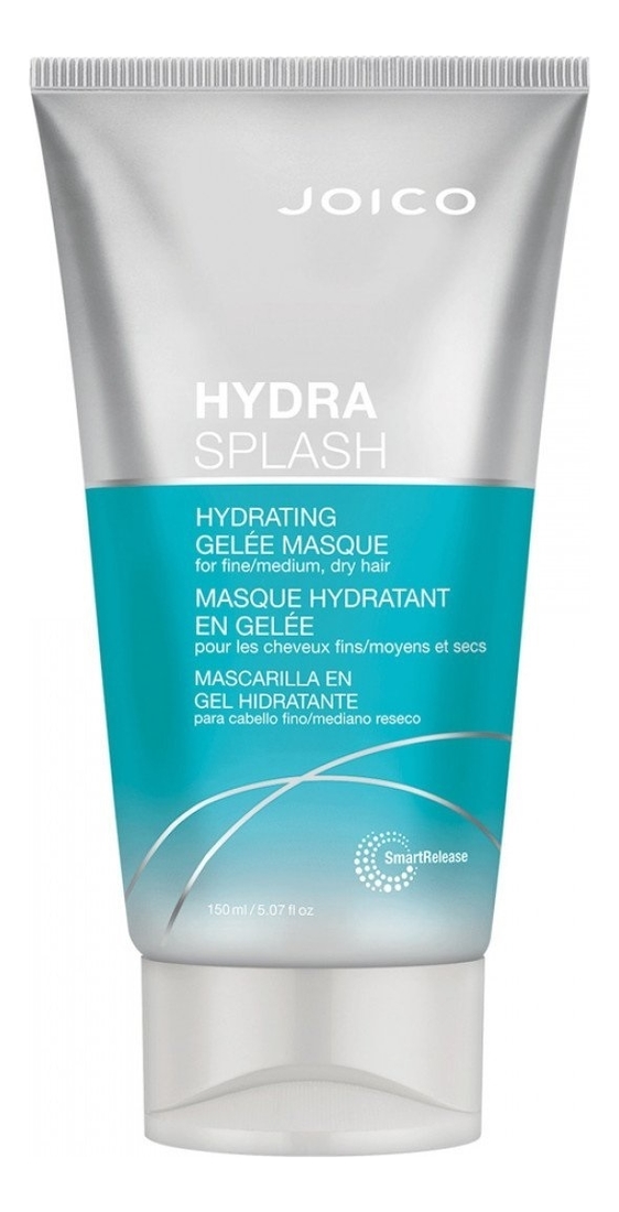 Гидратирующая гелевая маска для волос Hydra Splash Hydrating Gelee Masque 150мл joico маска гидратирующая hydra splash гелевая для тонких средних сухих волос 150 мл