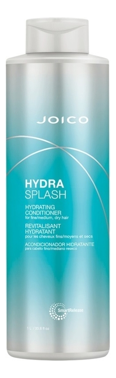 Гидратирующий кондиционер для волос Hydra Splash Hydrating Conditioner: Кондиционер 1000мл joico кондиционер hydra splash гидратирующий для тонких средних сухих волос 250 мл