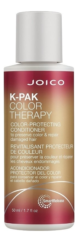 Восстанавливающий кондиционер для волос K-Pak Color Therapy Color-Protecting Conditioner: Кондиционер 50мл