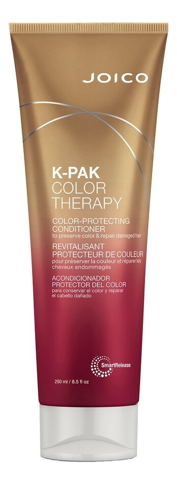 Восстанавливающий кондиционер для волос K-Pak Color Therapy Color-Protecting Conditioner: Кондиционер 250мл кондиционер восстанавливающий для окрашенных волос joico k pak color therapy color – protecting condiтioner 250 мл