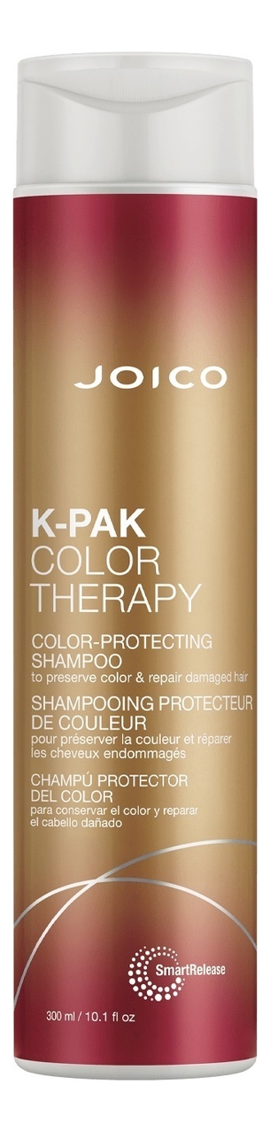 Восстанавливающий шампунь для волос K-Pak Color Therapy Color-Protecting Shampoo: Шампунь 300мл шампунь восстанавливающий для окрашенных волос k pak color therapy color protecting shampoo