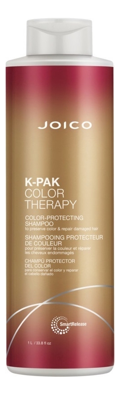 Купить Восстанавливающий шампунь для волос K-Pak Color Therapy Color-Protecting Shampoo: Шампунь 1000мл, JOICO