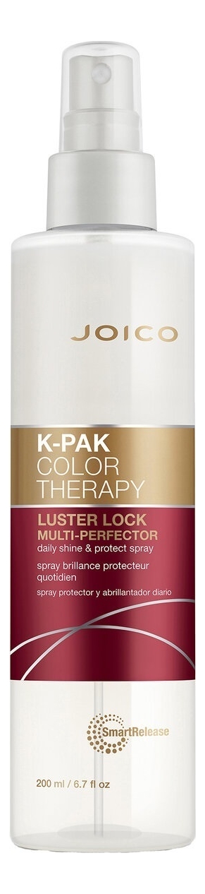 

Спрей для защиты и сияния цвета волос K-Pak Color Therapy Luster Lock Multi-Perfector Daily Shine & Protect Spray: Спрей 200мл, Спрей для защиты и сияния цвета волос K-Pak Color Therapy Luster Lock Multi-Perfector Daily Shine & Protect Spray
