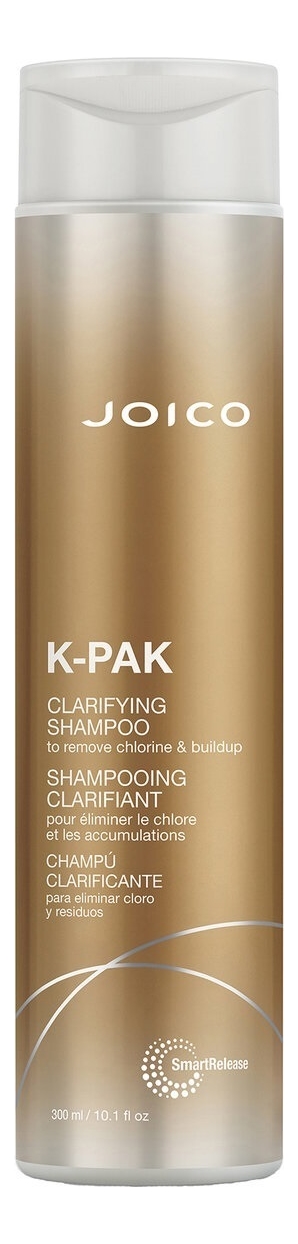 Шампунь для глубокой очистки волос и кожи головы K-Pak Clarifying Shampoo To Remove Chlorine & Buildup: Шампунь 300мл шампунь для глубокой очистки волос и кожи головы k pak clarifying shampoo to remove chlorine