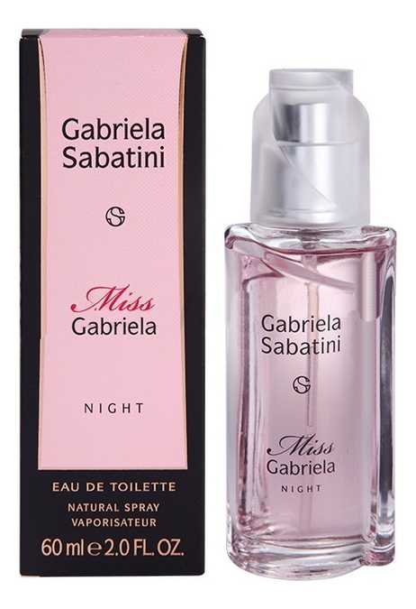 

Gabriela Sabatini Miss Gabriela Night: туалетная вода 60мл, Gabriela Sabatini Miss Gabriela Night