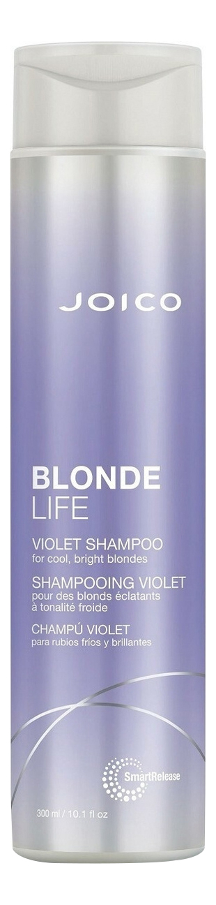 Шампунь для холодных ярких оттенков осветленных волос Blonde Life Violet Shampoo: Шампунь 300мл шампунь фиолетовый для холодных ярких оттенков блонда joico blonde life violet shampoo 300 мл