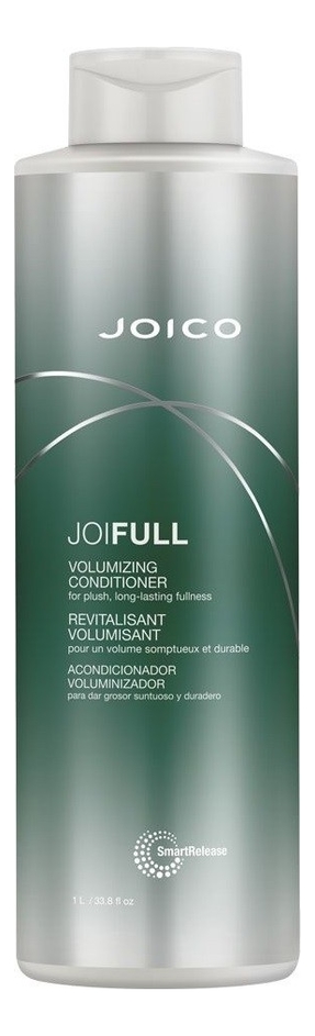 Кондиционер для воздушного объема волос JoiFull Volumizing Conditioner: Кондиционер 1000мл кондиционер для объема волос nords secret volumizing conditioner