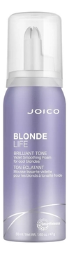 Тонирующая крем-пена для волос с разглаживающим эффектом Blonde Life Brilliant Tone Violet Smoothing Foam