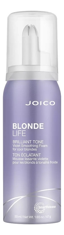 Тонирующая крем-пена для волос с разглаживающим эффектом Blonde Life Brilliant Tone Violet Smoothing Foam: Крем-пена 50мл