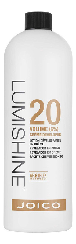 

Окислитель для краски Creme Lumishine Developer 946мл: Окислитель 6%, Окислитель для краски Creme Lumishine Developer 946мл