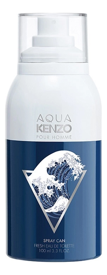 Aqua Kenzo Spray Can Fresh Pour Homme: туалетная вода 100мл уценка