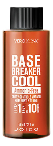 Средство для слабого холодного осветления натурального цвета волос на один уровень Vero K-Pak Base Breaker Cool Ammonia Free 59мл