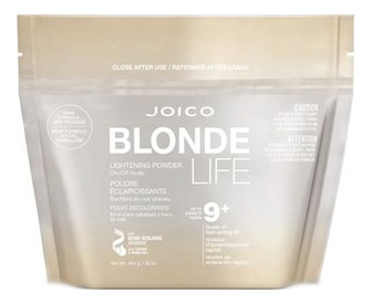Осветляющая пудра для создания чистого бриллиантового блонда Blonde Life Lightening Powder Foil: Пудра 450г