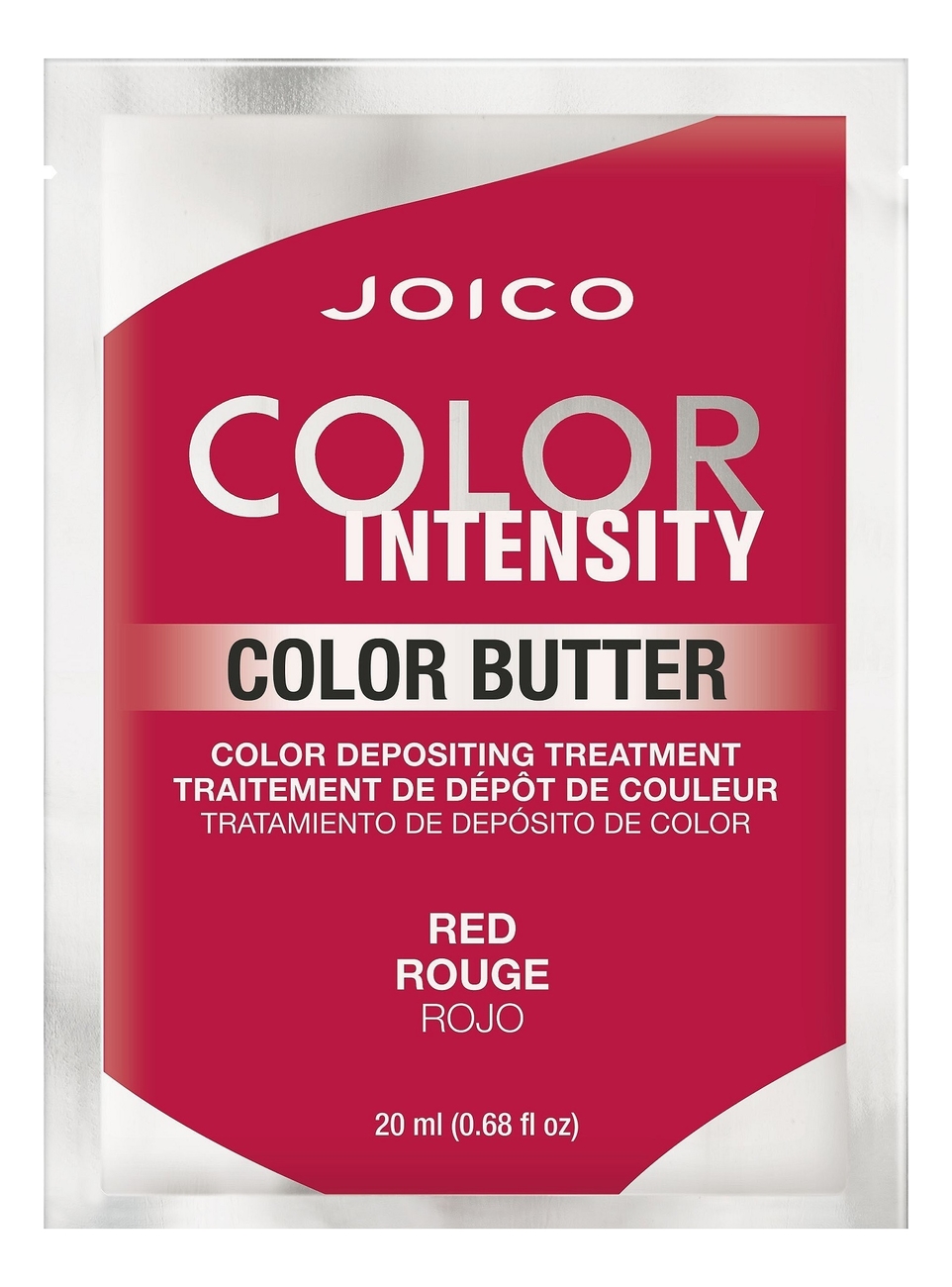 Тонирующая маска для волос Color Intensity Butter 20мл: Red