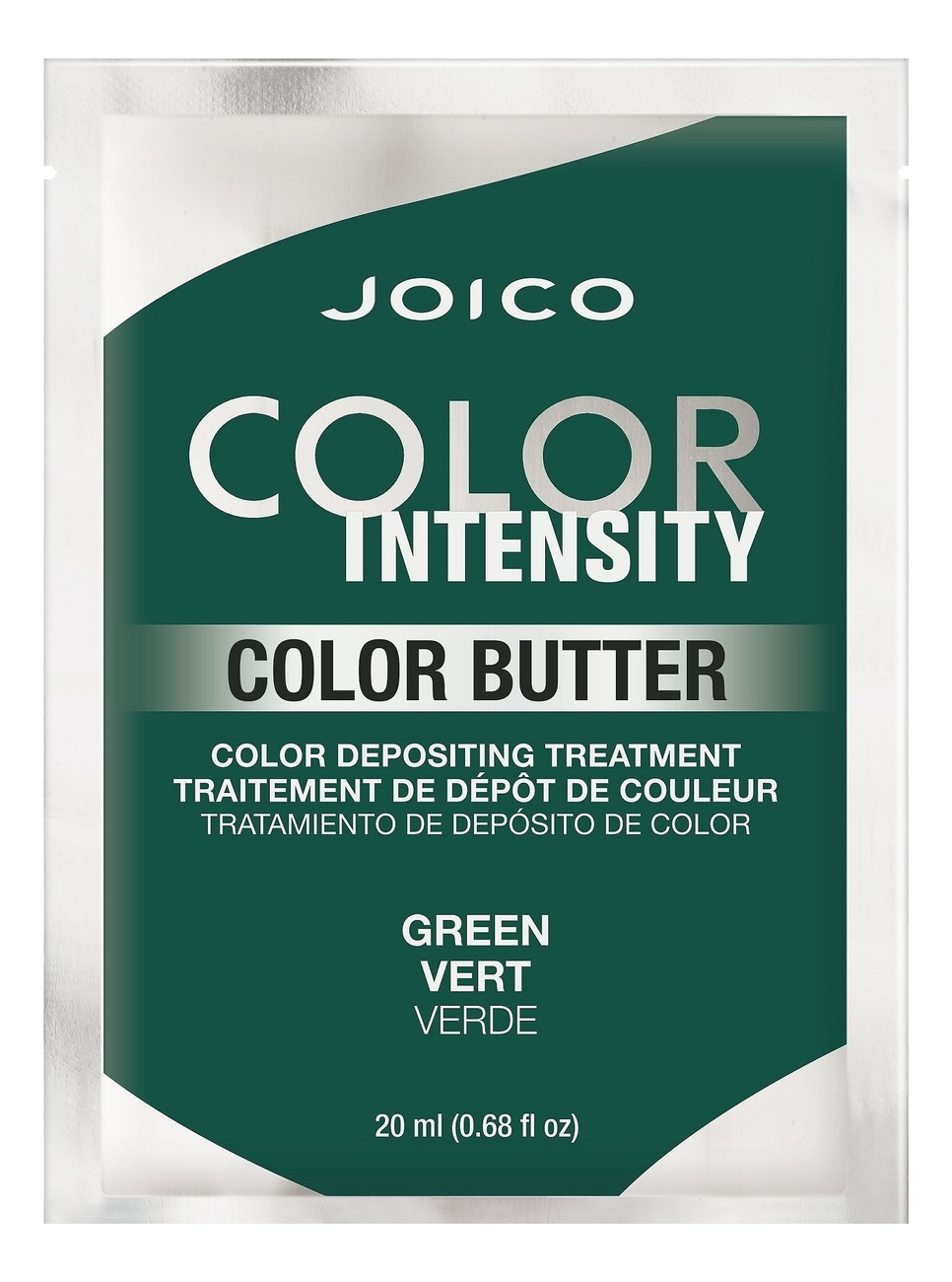 Тонирующая маска для волос Color Intensity Butter 20мл: Green