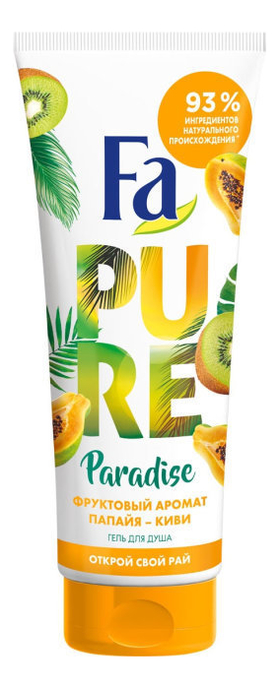 

Гель для душа Папайя-киви Pure Paradise 200мл