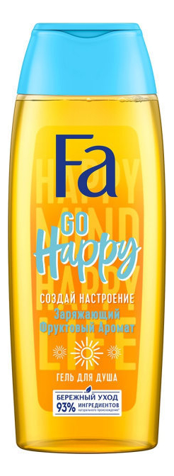 Гель для душа Создай настроение Go Happy 250мл