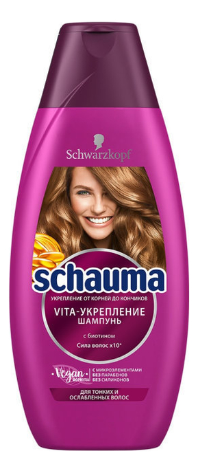 

Шампунь для волос VITA-Укрепление 380мл