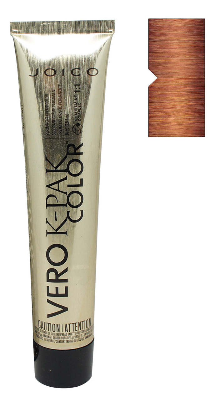 

Перманентная крем-краска для волос с защитой от старения Vero K-Pak Color Age Defy 74мл: 8GC+ средний блондин золотисто-медный, Перманентная крем-краска для волос с защитой от старения Vero K-Pak Color Age Defy 74мл