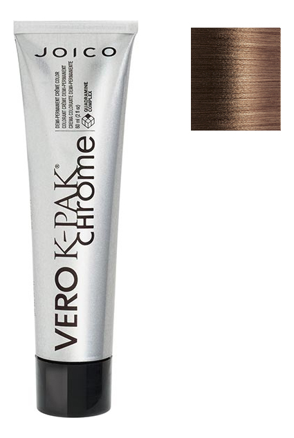 

Полуперманентная крем-краска для волос Vero K-Pak Chrome 60мл: B6 бежевый светлый шатен тоффе, Полуперманентная крем-краска для волос Vero K-Pak Chrome 60мл