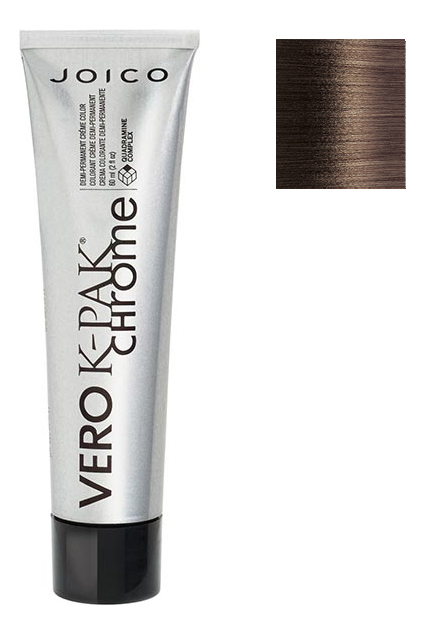 

Полуперманентная крем-краска для волос Vero K-Pak Chrome 60мл: B5 бежевый средний шатен лесной орех, Полуперманентная крем-краска для волос Vero K-Pak Chrome 60мл