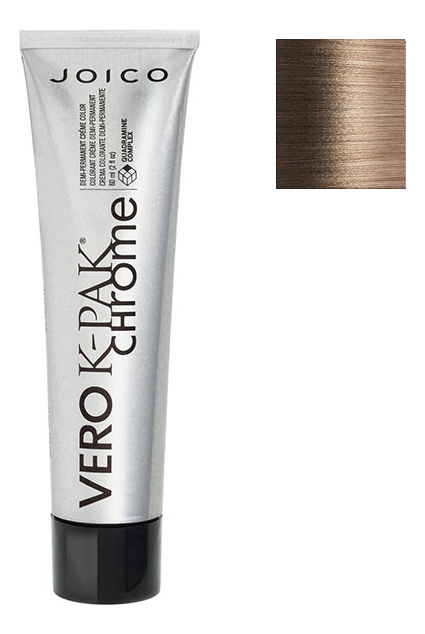 

Полуперманентная крем-краска для волос Vero K-Pak Chrome 60мл: B7 бежевый темный блондин латте, Полуперманентная крем-краска для волос Vero K-Pak Chrome 60мл