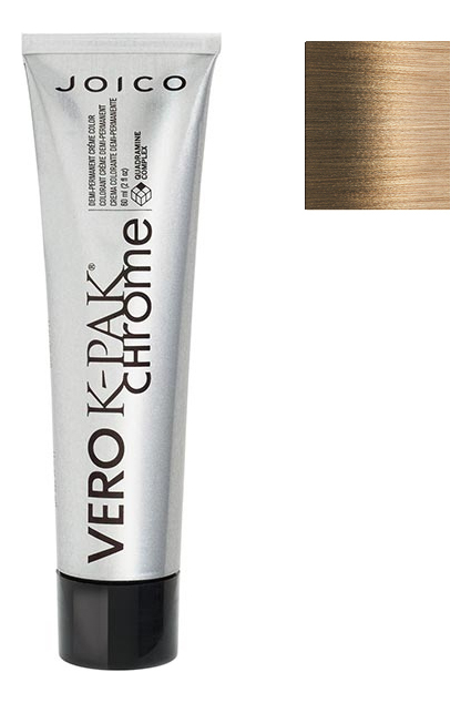 

Полуперманентная крем-краска для волос Vero K-Pak Chrome 60мл: G8 золотистый средний блондин, Полуперманентная крем-краска для волос Vero K-Pak Chrome 60мл