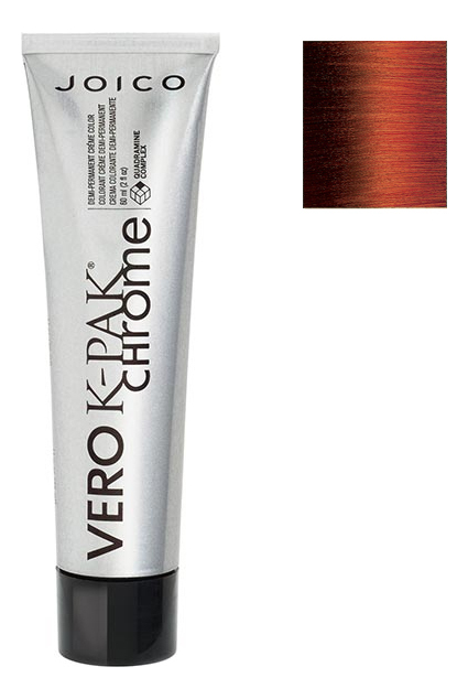 

Полуперманентная крем-краска для волос Vero K-Pak Chrome 60мл: RC6 медное настроение, Полуперманентная крем-краска для волос Vero K-Pak Chrome 60мл