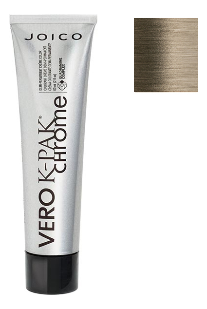 

Полуперманентная крем-краска для волос Vero K-Pak Chrome 60мл: A9 пепельный светлый блондин, Полуперманентная крем-краска для волос Vero K-Pak Chrome 60мл