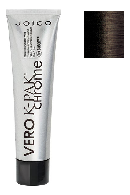 

Полуперманентная крем-краска для волос Vero K-Pak Chrome 60мл: A5 пепельный средний шатен, Полуперманентная крем-краска для волос Vero K-Pak Chrome 60мл