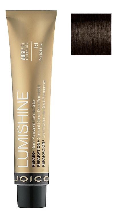 

Крем-краска для волос Lumishine DD Demi Permanent Creme Color 74мл: 3N Темно-Коричневый Натуральный, Крем-краска для волос Lumishine DD Demi Permanent Creme Color 74мл