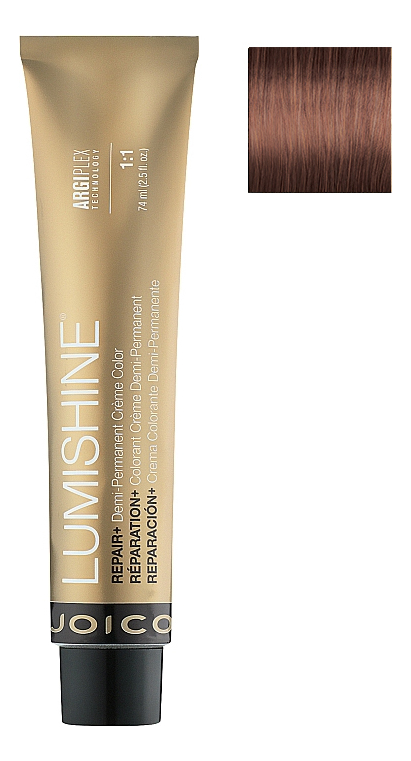 

Крем-краска для волос Lumishine DD Demi Permanent Creme Color 74мл: 5NRG Светло-Коричневый Натурально-Красно-Золотистый, Крем-краска для волос Lumishine DD Demi Permanent Creme Color 74мл