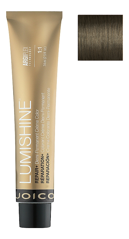 

Крем-краска для волос Lumishine DD Demi Permanent Creme Color 74мл: 6NA Темный Блондин Натурально-Пепельный, Крем-краска для волос Lumishine DD Demi Permanent Creme Color 74мл