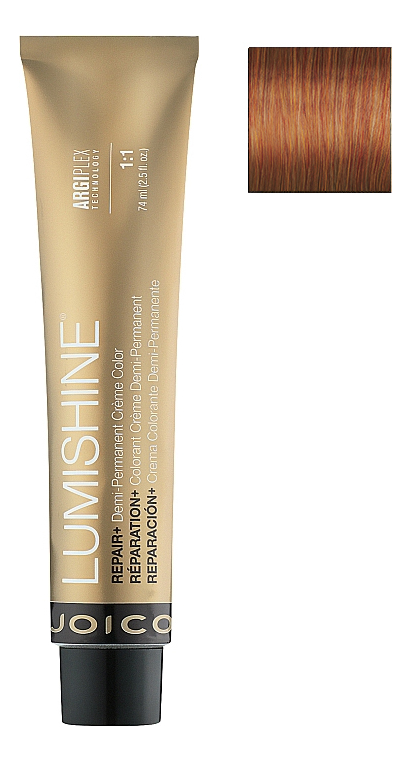 

Крем-краска для волос Lumishine DD Demi Permanent Creme Color 74мл: 6NRG Темный Блондин Натурально-Красно-Золотистый, Крем-краска для волос Lumishine DD Demi Permanent Creme Color 74мл