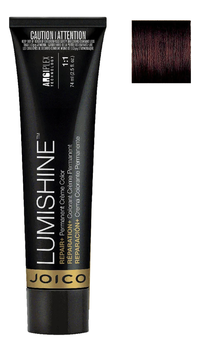 

Перманентная крем-краска для волос Lumishine Permanent Creme Color 74мл: 5NWB Светло-коричневый натуральный теплый бежевый, Перманентная крем-краска для волос Lumishine Permanent Creme Color 74мл