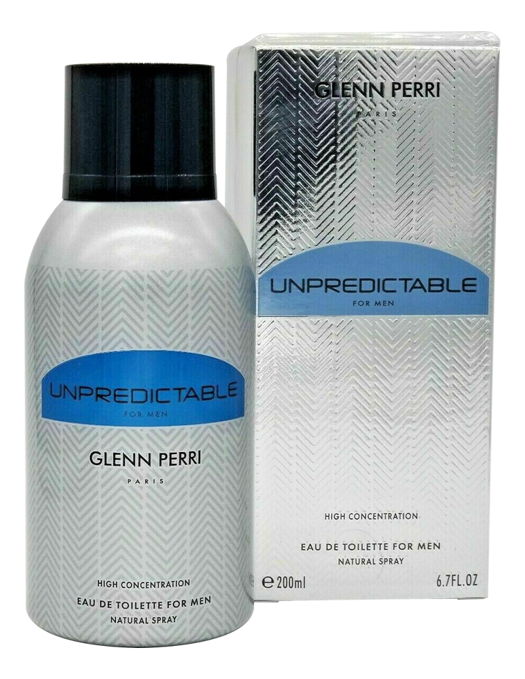 

Unpredictable For Men High Concentration: туалетная вода 200мл, Unpredictable For Men High Concentration
