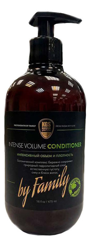 

Кондиционер для волос интенсивный объем и плотность Conditioner By Family 475мл