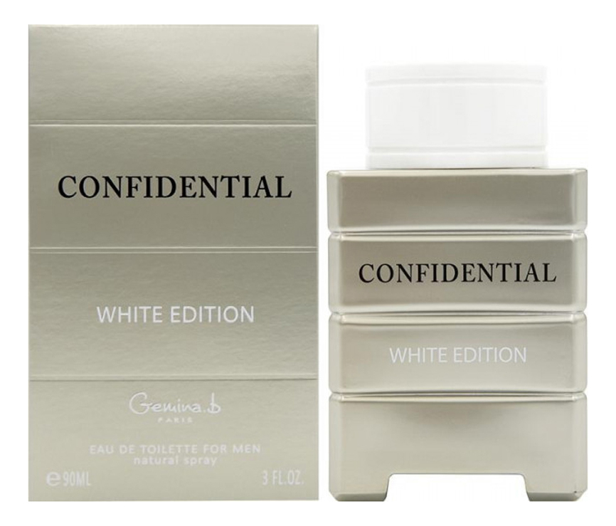 geparlys confidential white edition m edt 90 ml Confidential White Edition: туалетная вода 90мл