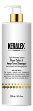 Protokeratin Шампунь для волос дуо-сияние и защита цвета Keralex Glam Color & Keep Tone Shampoo