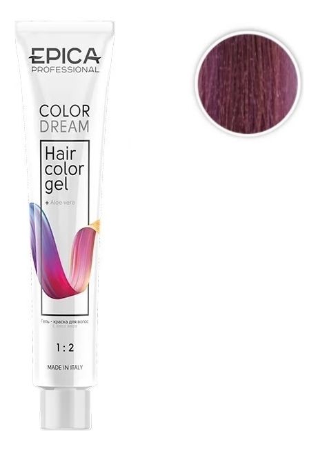 

Гель-краска для волос Color Dream 100мл: 10.22 Светлый блондин фиолетовый интенсивный, Гель-краска для волос Color Dream 100мл